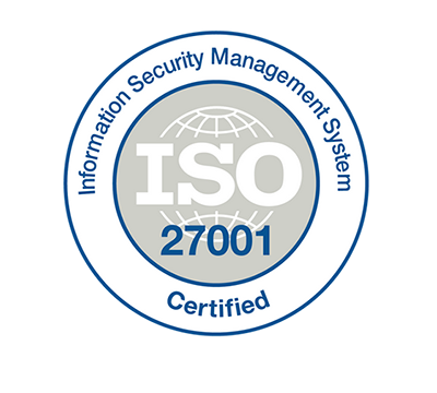 ISO 27001 Certified